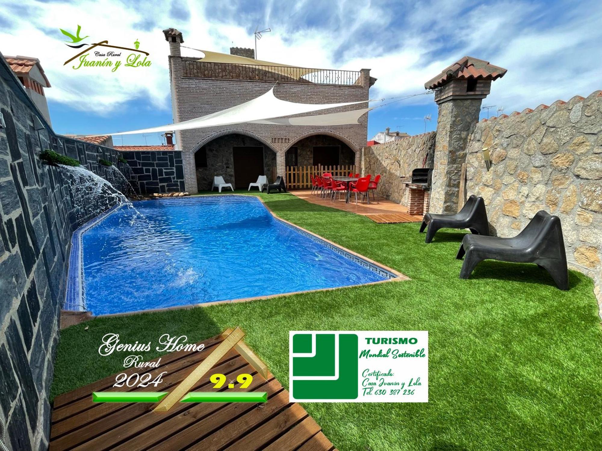 Casa Rural Juanín - Alojamiento Turístico Gold Fresnedoso de Ibor Exterior foto